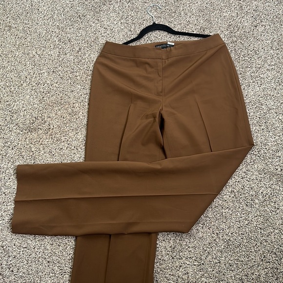 Lafayette 148 New York virgin wool brown pants size 6 - Picture 9 of 11